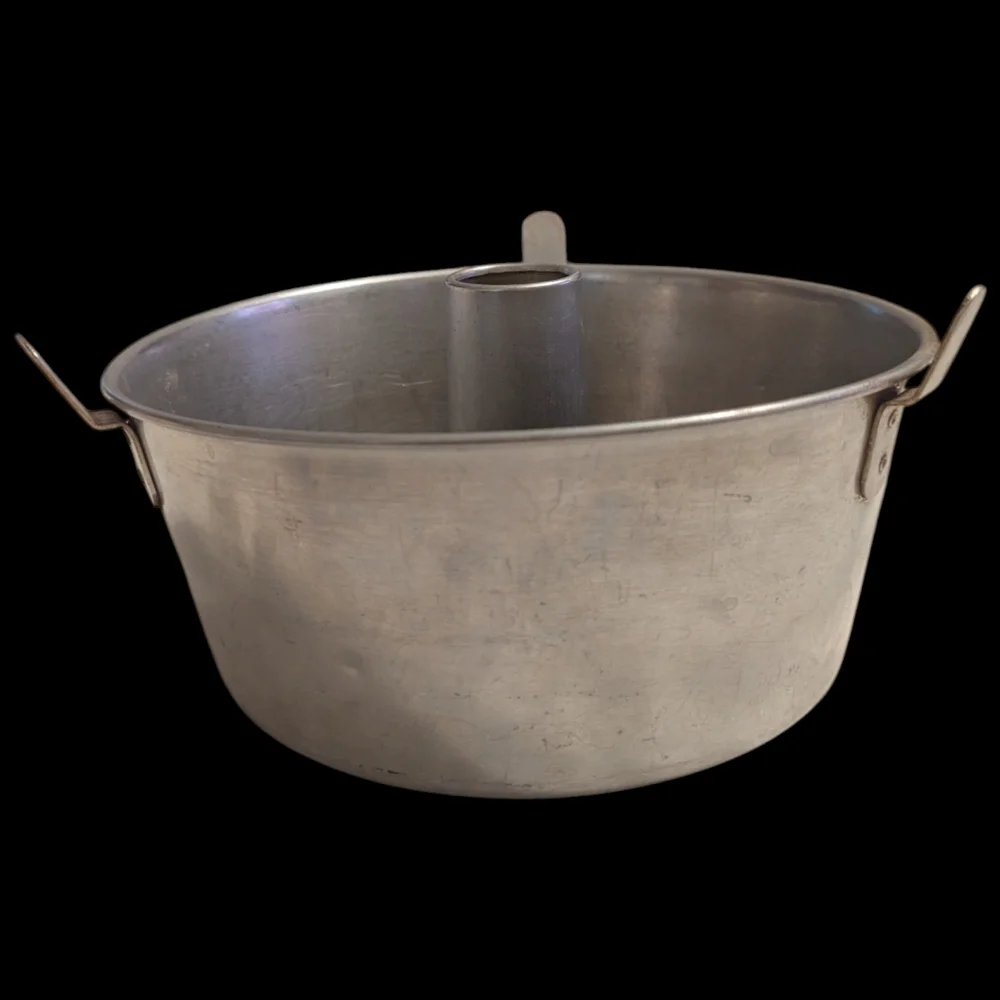 Vintage Aluminum Angel Food Cake Tube Pan 10